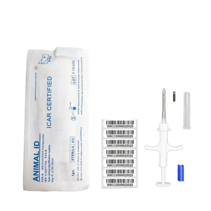 Veterinary Equipment microchip- 2.12*12mm CE Approval for animal pet hospital clinic  top quality