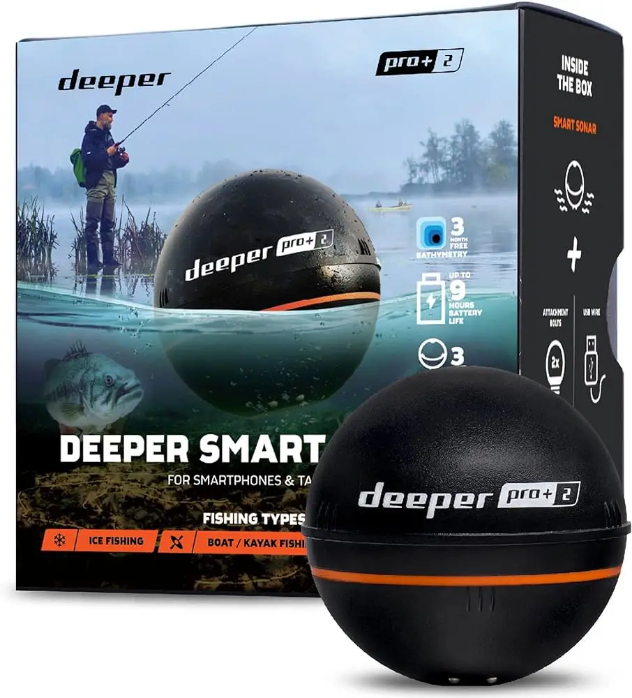 Doorstep Delivery For Deeper Pro+ Plus Fish Finder Smart Sonar Portable Wireless