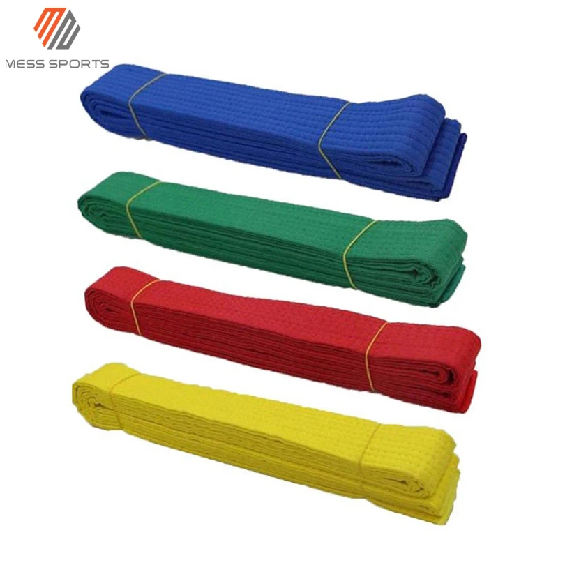 New 2022 Wholesale Custom Logo Embroidery Martial Arts Taekwondo Karate Judo BJJ Karate Belts