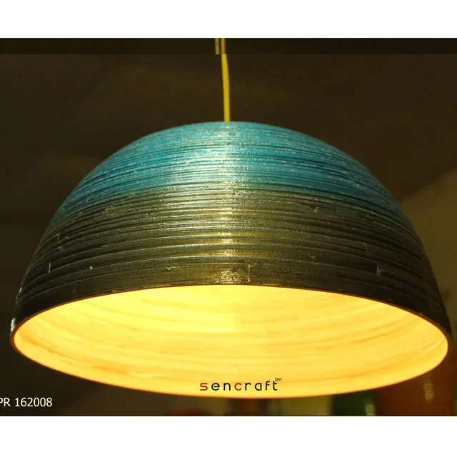 Bamboo Pendant Light Rattan Chandelier Lights with Handmade Woven shade Home Decoration Fixtures