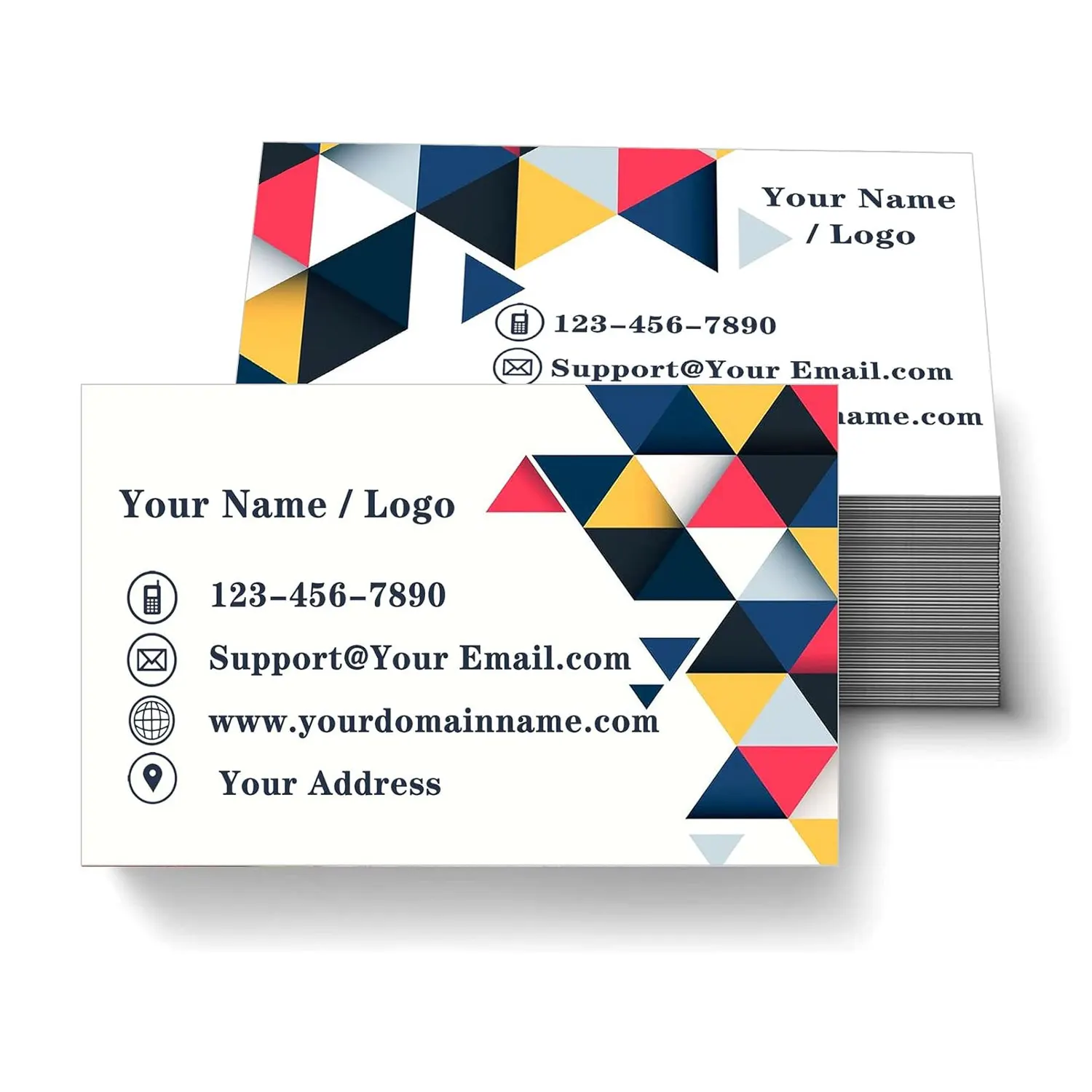 Your Brand, Customized Business Cards With Double-sided Printing Business Cards Still Easily Fitting In Your Pocket
