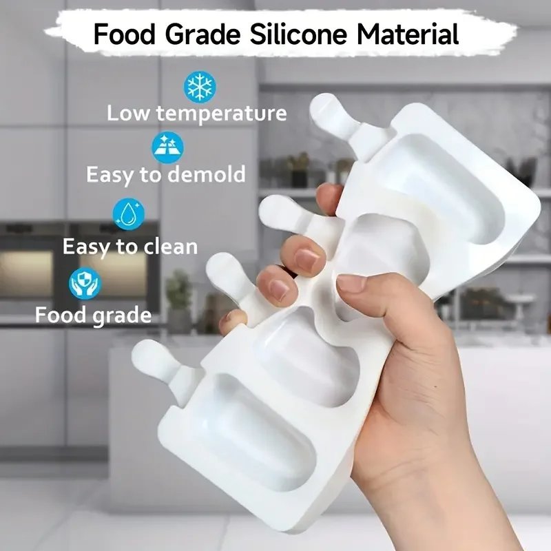Food Grade Silicone Molds for Homemade Ice Cream Cheese Fondant and Chocolate Cake Kitchen Supplies and Baking Tools