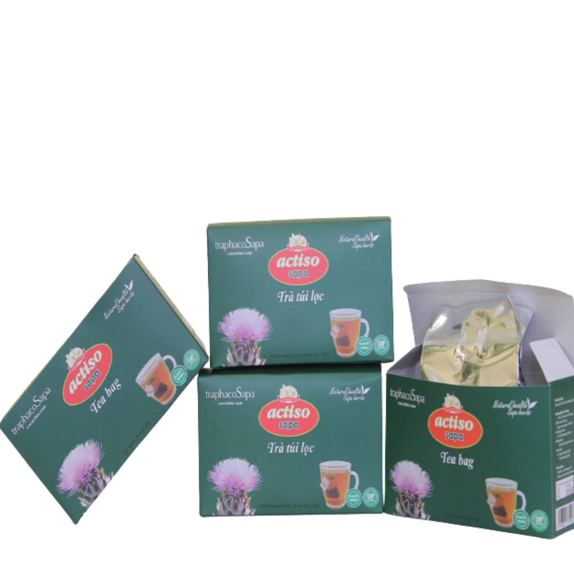 Wholesale Factory Price 100% Natural Non-GMO Artichoke Organic Health Tea Bag Blended Organic Daily Use Tea From Vietnam