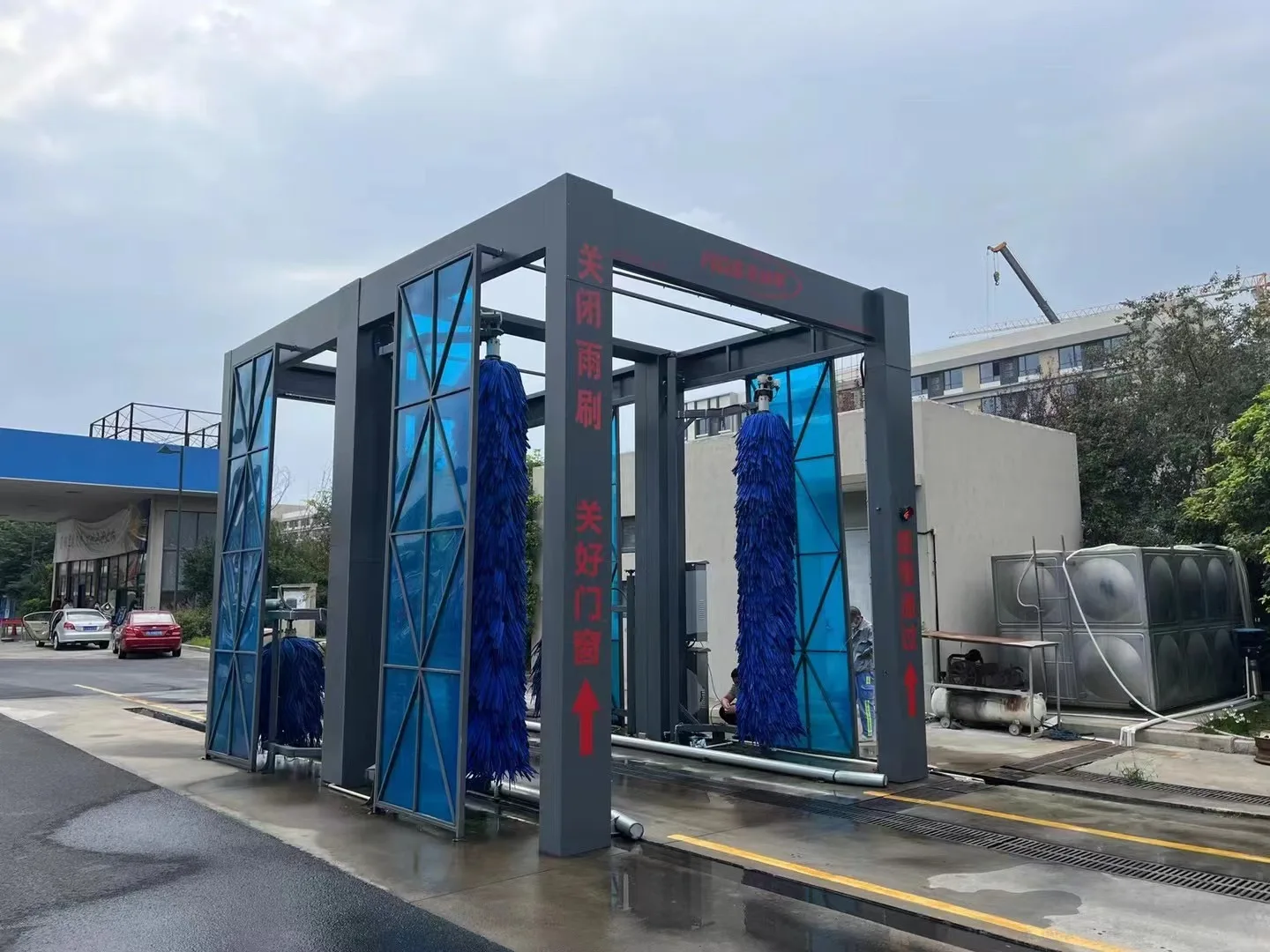 Автоматическая Коммерческая Мобильная Машина для мойки автобусов с системой оплаты