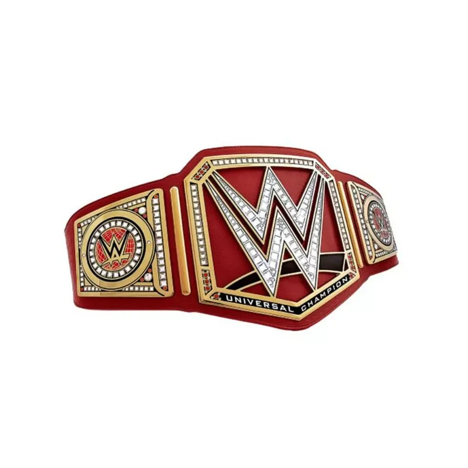 Manufacturer Custom Champion Belt Heavy Duty Big Gold Metal Plate Wrestling Boxing Martial Arts WWF Championship Belts