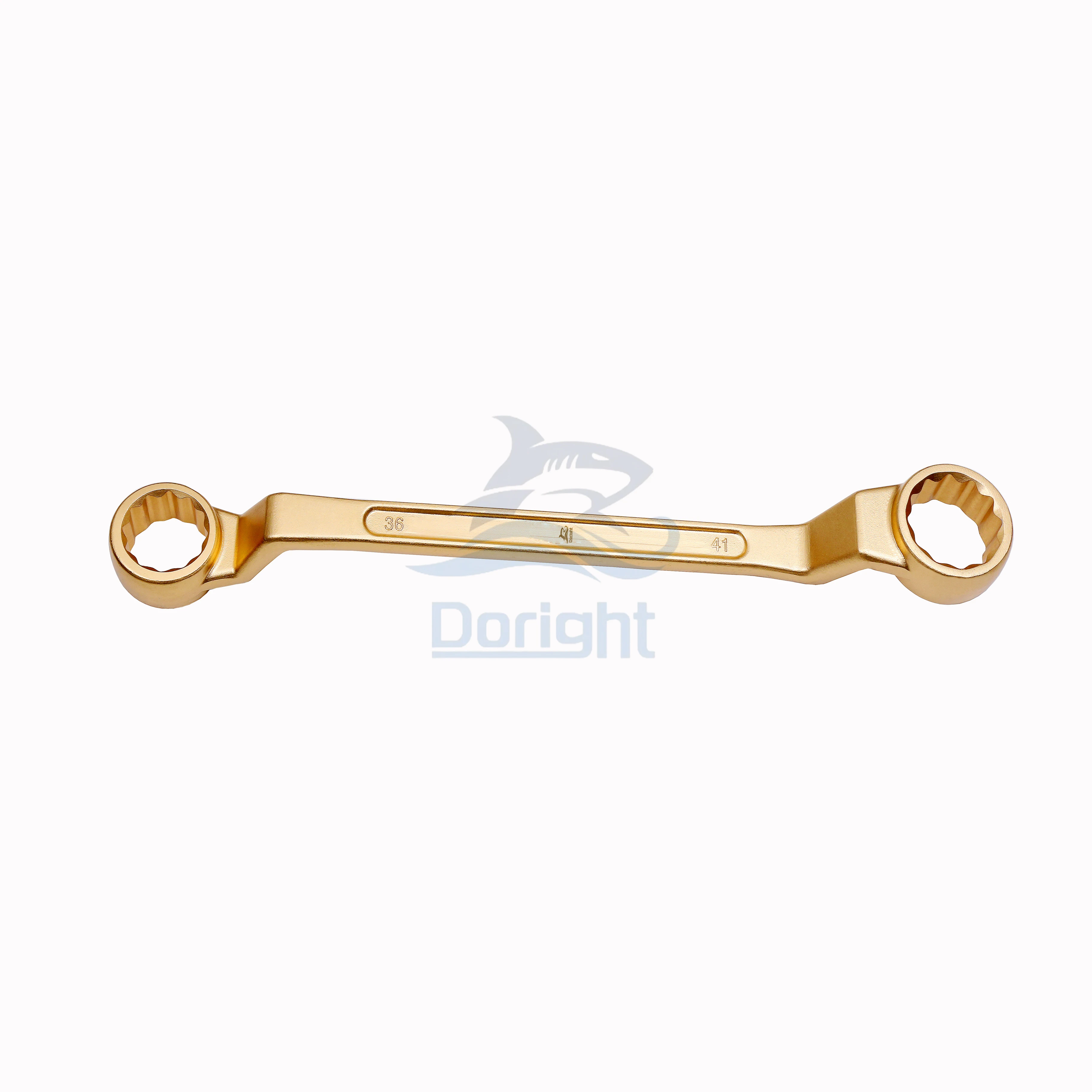 Doright Non-sparking profession Non-magnetic Tools Beryllium Bronze Wrench Double Box Offset