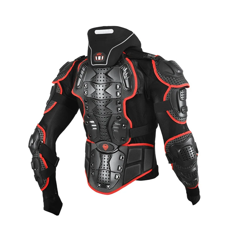 Motorbike Safety Protection Motocross Riding Chest Back Protector Boy Kid  Motorcycle Breathable Jacket Armored