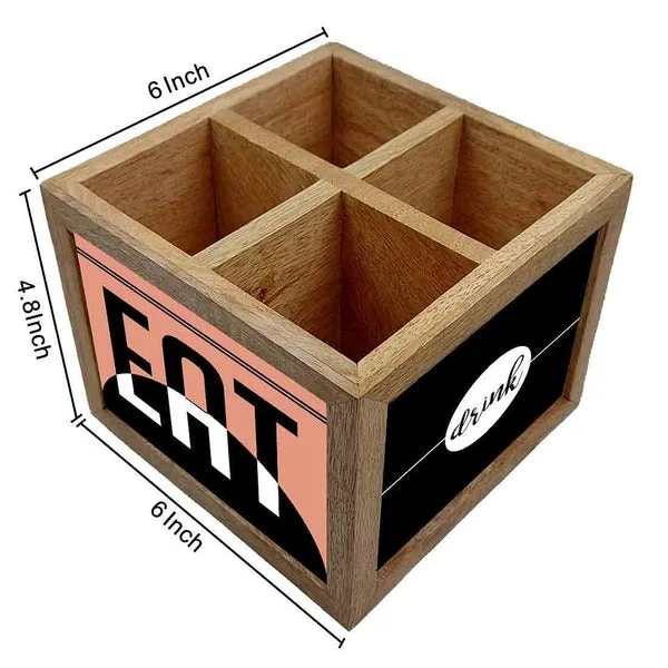 Luxury Wooden Cutlery Holder Best Quality Fork Knife & Spoon Organizer for Kitchen & Restaurant Hot Sale at Low Price