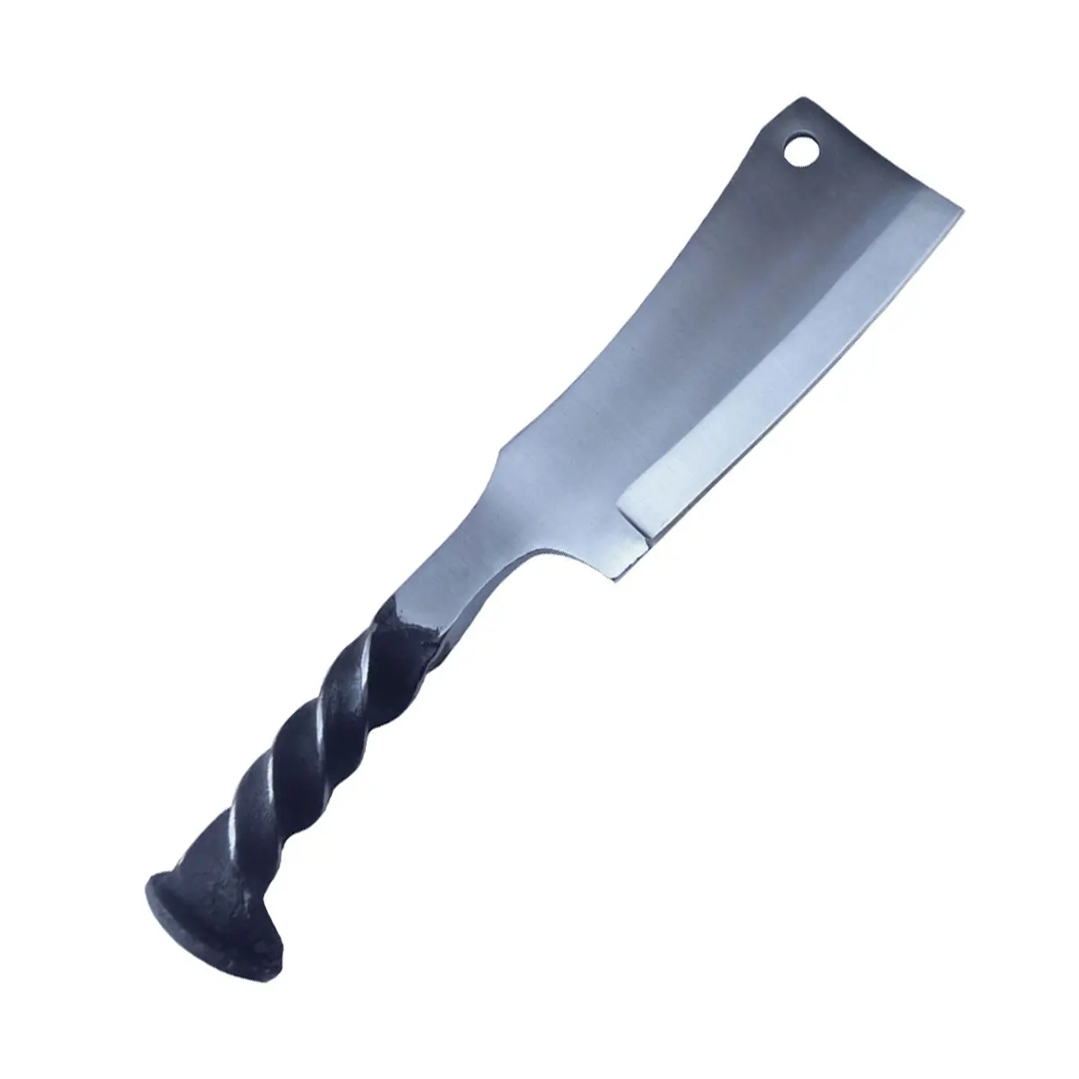 2024 Professional Handmade Forged Steel Meat Cleavers Rail Road Spike Boning Tool Cutting Bones Inspired Medieval Viking Design