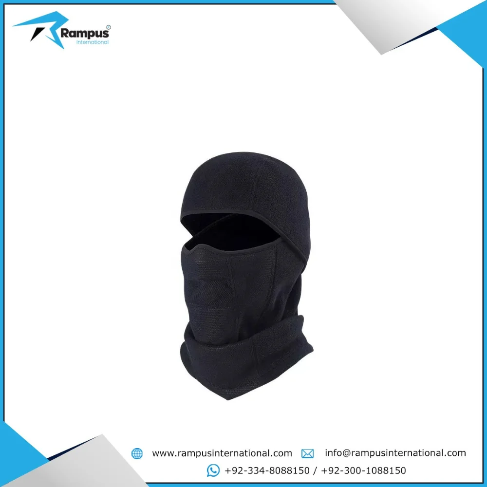 Ski Mask Funny Winter Rapper Bandit Knitted Custom Embroidery Unisex Full Face Ski Mask Cover 3 Hole Balaclava