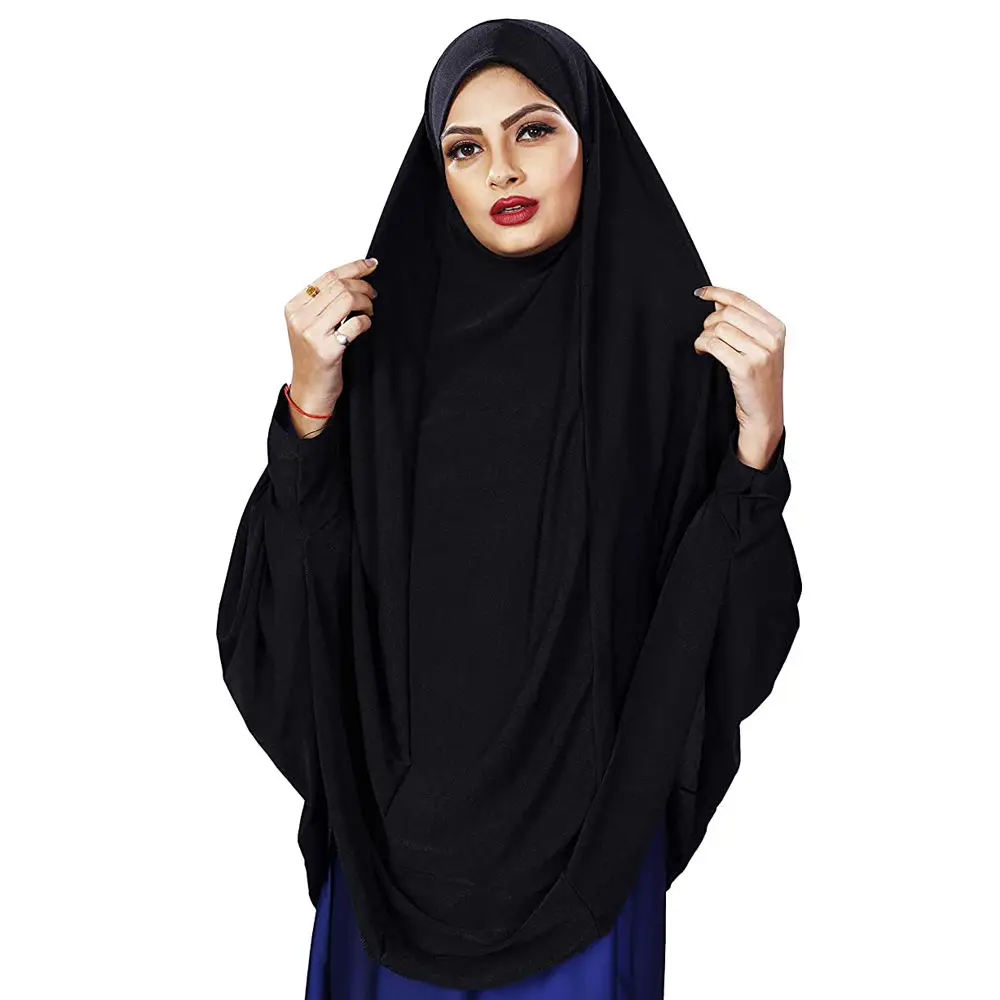 Wholesale High Quality Solid Plain Women Wrap Islamic Shawls Headband Muslim Hijabs Headscarf Thick Heavy Chiffon Hijab Scarf