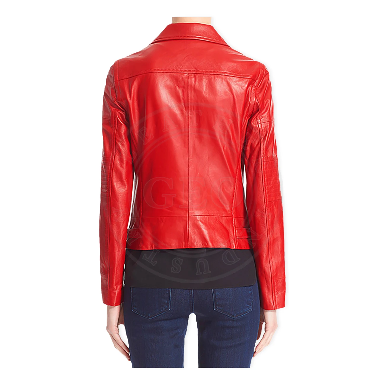 New Arrival Ladies Winter Fashion Leather Jackets Young Chic
