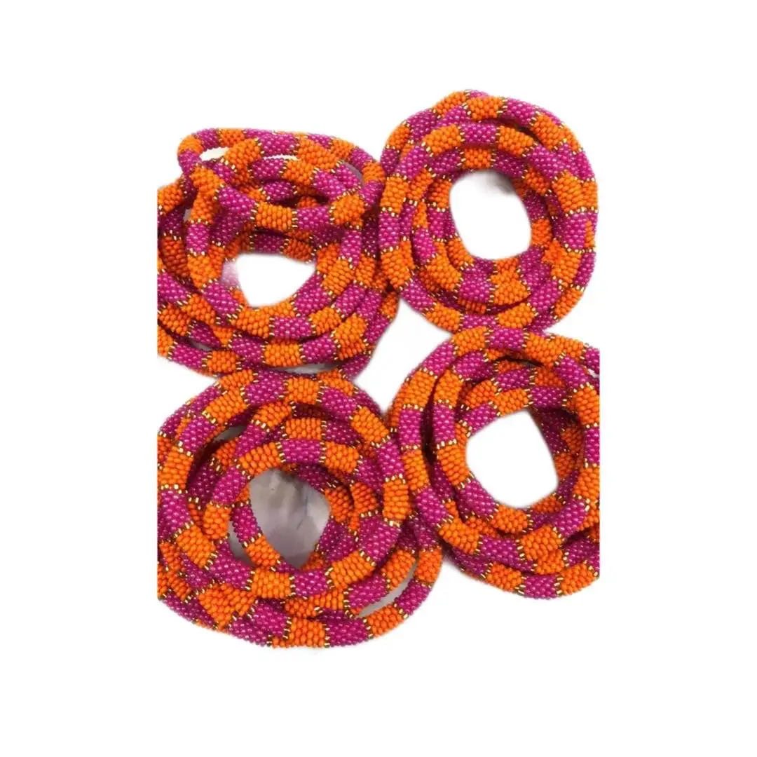 Multicolored Beaded Unisex Roll Design Floral Tassel Number Ball Religious Patterns Pearls Diamonds Weddings Parties Gifts