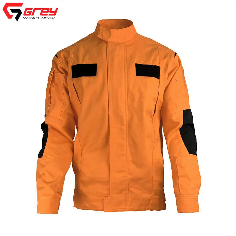 Fire Fighting Suit for Fireman Pants Coat Red Set PVC Layer Anti-High Temperature Fire Emergency Professional Rescue Suit