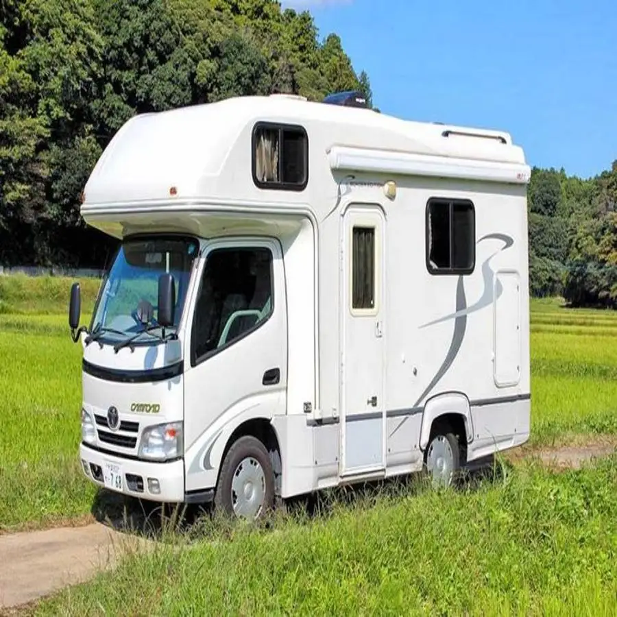 Buy RV Motorhomes camper trailer off road travel trailer Caravan Mobile Home Motorhome Wholesale Best Price