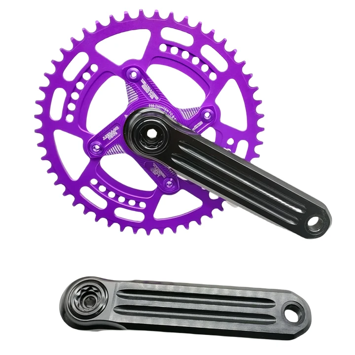 Alloy Bike Crankset Mountain/road Bike Crank Set 170mm 104bcd Crank Arm With Bottom Bracket Mtb Bicycle Crank