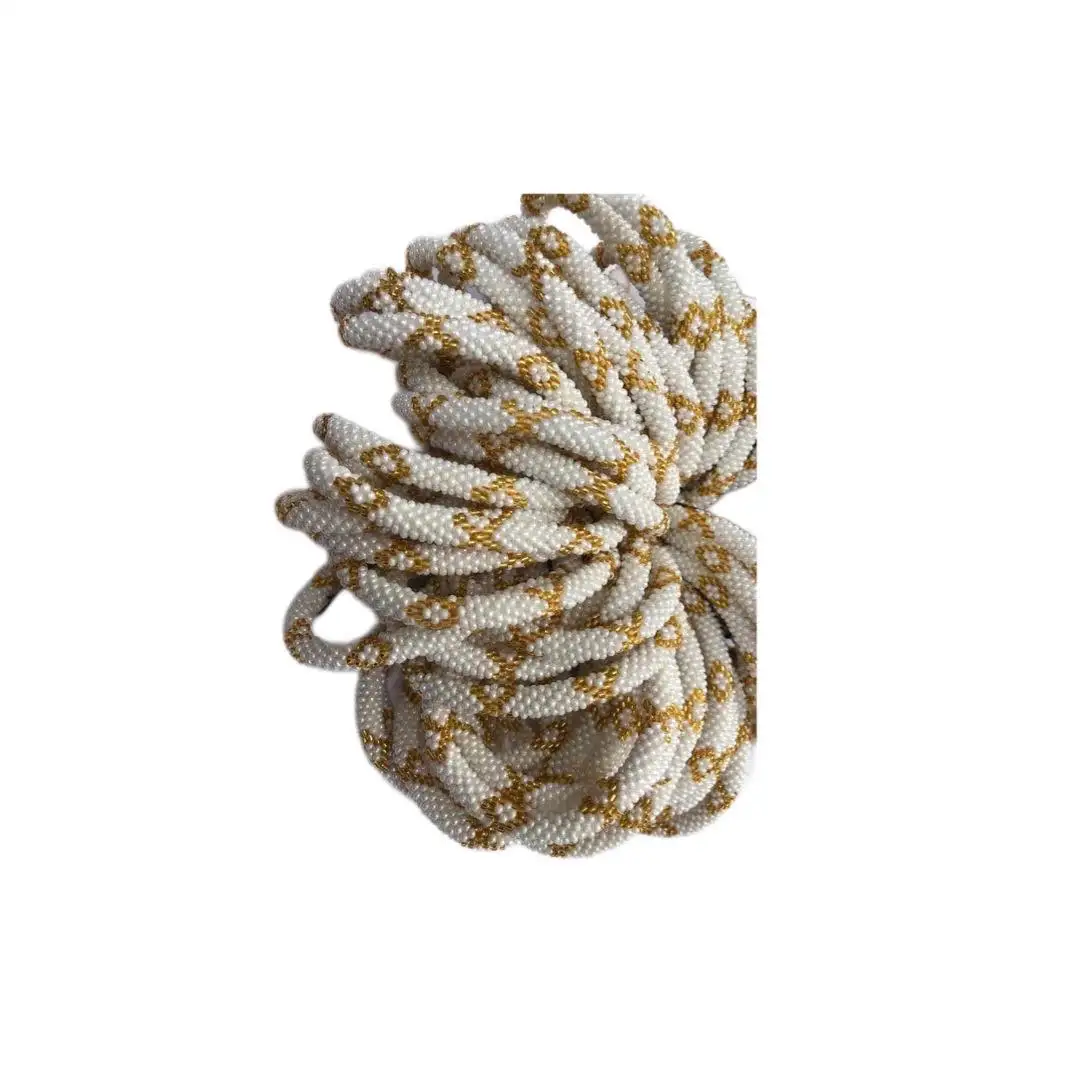 New Arrival Unisex Glass Beads Roll Bracelets Trendy and Religious Style with Pearls and Diamonds for Weddings Parties Gifts