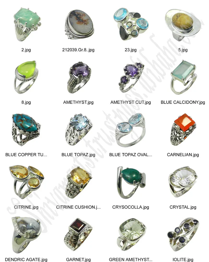 New Designer Jewelry 925 Sterling Silver High Quality Natural Larimar Gemstone Ring Supplier