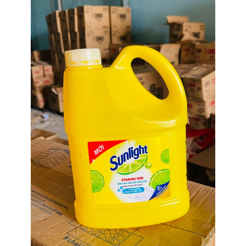 Eco Friendly Sunligh-t Lemon Dishwashing Liquid 1.4kg Concentrated Dish washing Liquid - Liquid Dish detergent Soap For Kitchen