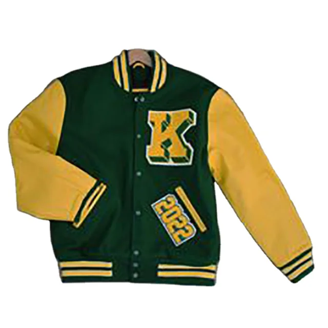 High Quality Custom Print Embroidered Jackets Customize LOGO Size Color Available Men Baseball Jacket Oversized Jacket