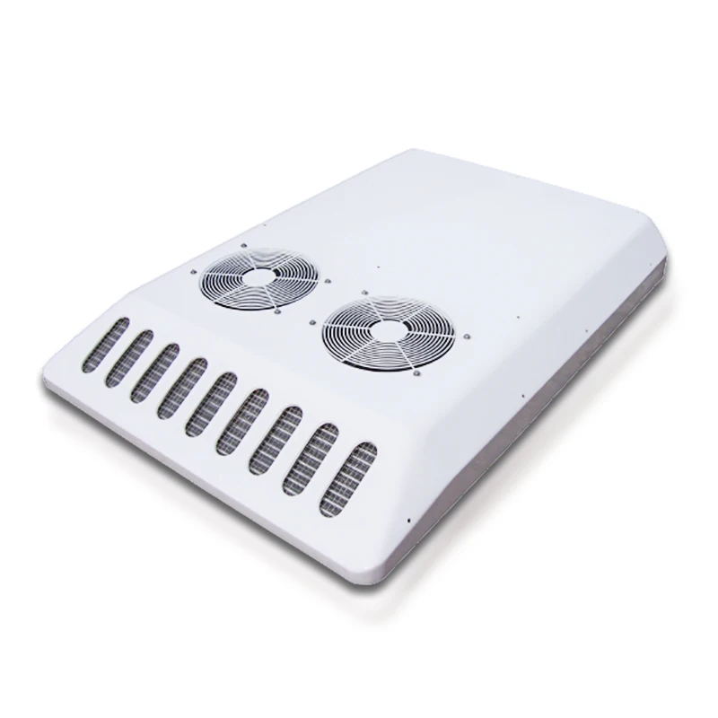 roof top 12v 24v air conditioner TKT-140V for Van engine driven model 14Kw cooling capacity