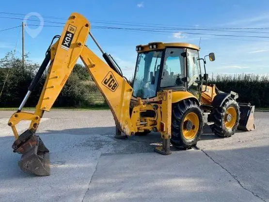 JCB 3CX для продажи подержанный экскаватор-погрузчик в США б/у 4CX Ретро экскаватор хорошего качества