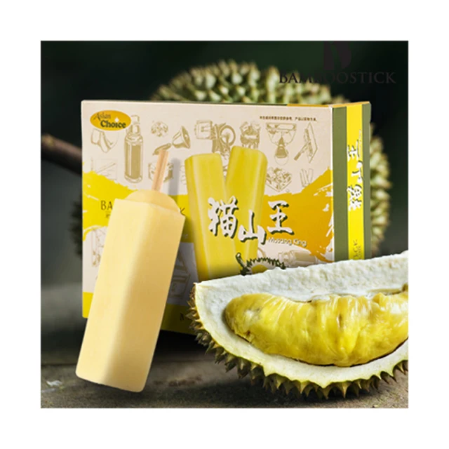 Лидер продаж, премиум-продажа, дуриан Musang king icecream со вкусом бамбука, мороженое Potong, традиционная десертная серия