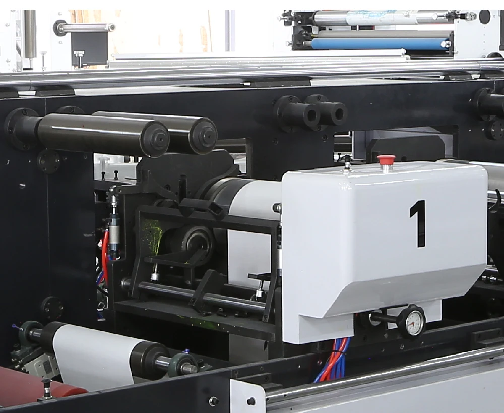 High speed 2-8 Colors Inline self adhesive Flexographic Printer paper Label Flexo Printing Machine and Film Printing Press