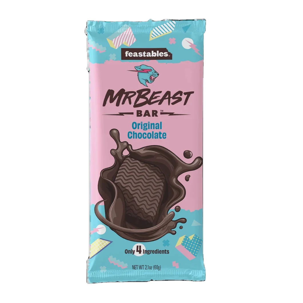 Unwrap Happiness with Premium Quality Mr. Beast Chocolate Bars - The Ultimate Snack for All Ages!