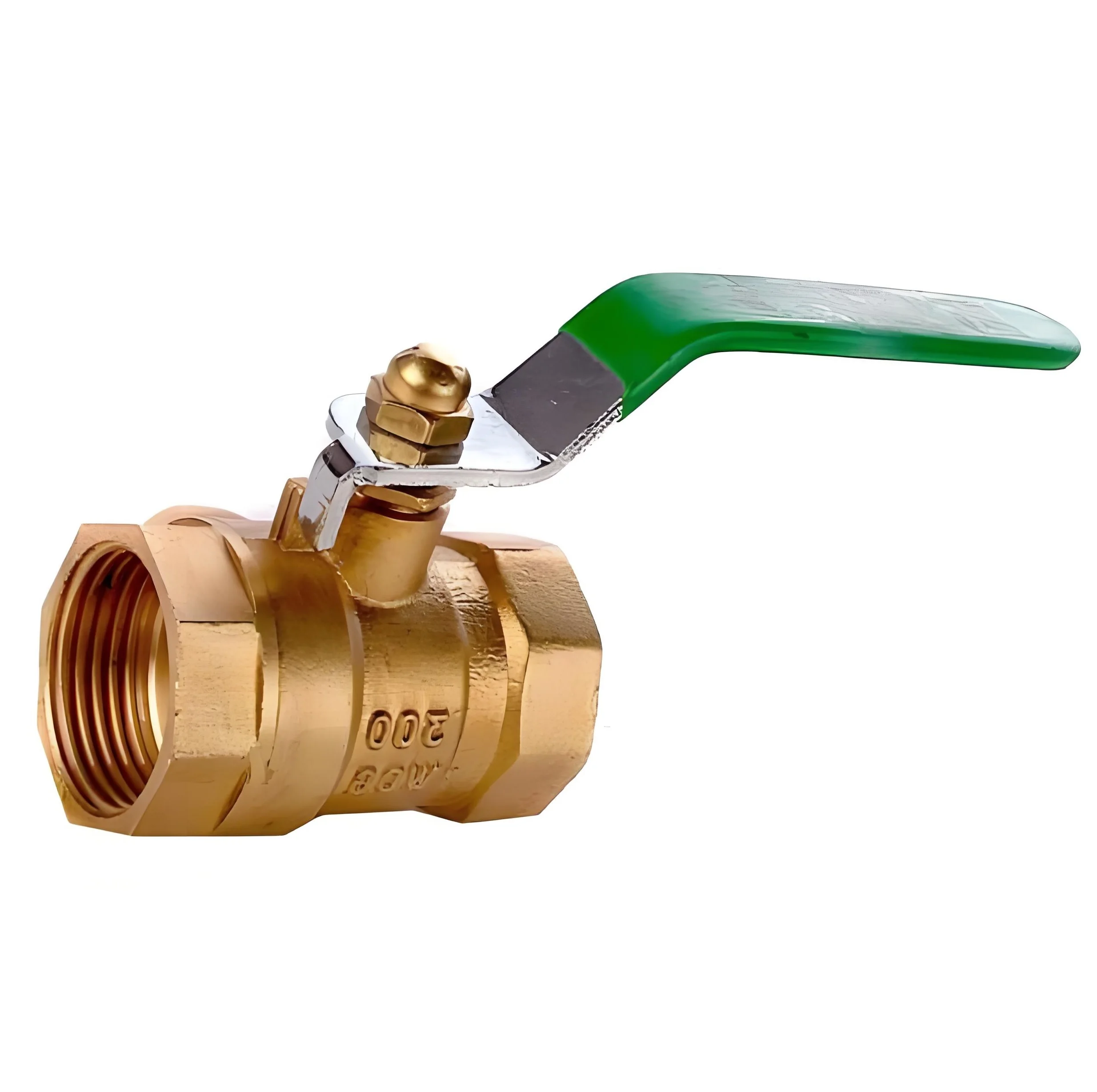 High performance PTFE seal 304SS ball Water Oil Gas control Brass Ball Valve