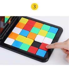 Hot Selling Interactive Rainbow Color Fast Learning Brain Racing Education Digital Magic Block Game