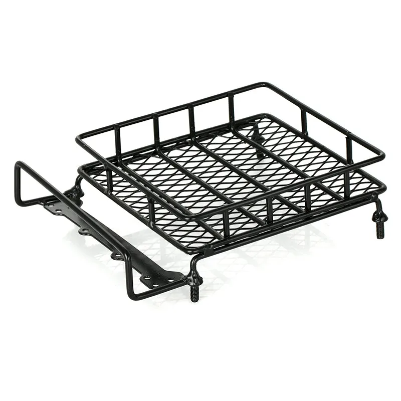 KYX New Upgrade Metal Roll Cage Luggage Tray Roof Rack for Axial SCX10 TRX-4 1/10 RC Rock Crawler Car Parts