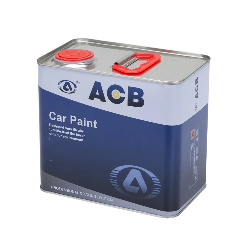 ACB Car Auto Paint Colors Mixing Tinting Machine 2K Topcoat Automotive Refinishing Car Paint Fast Dry Thinner