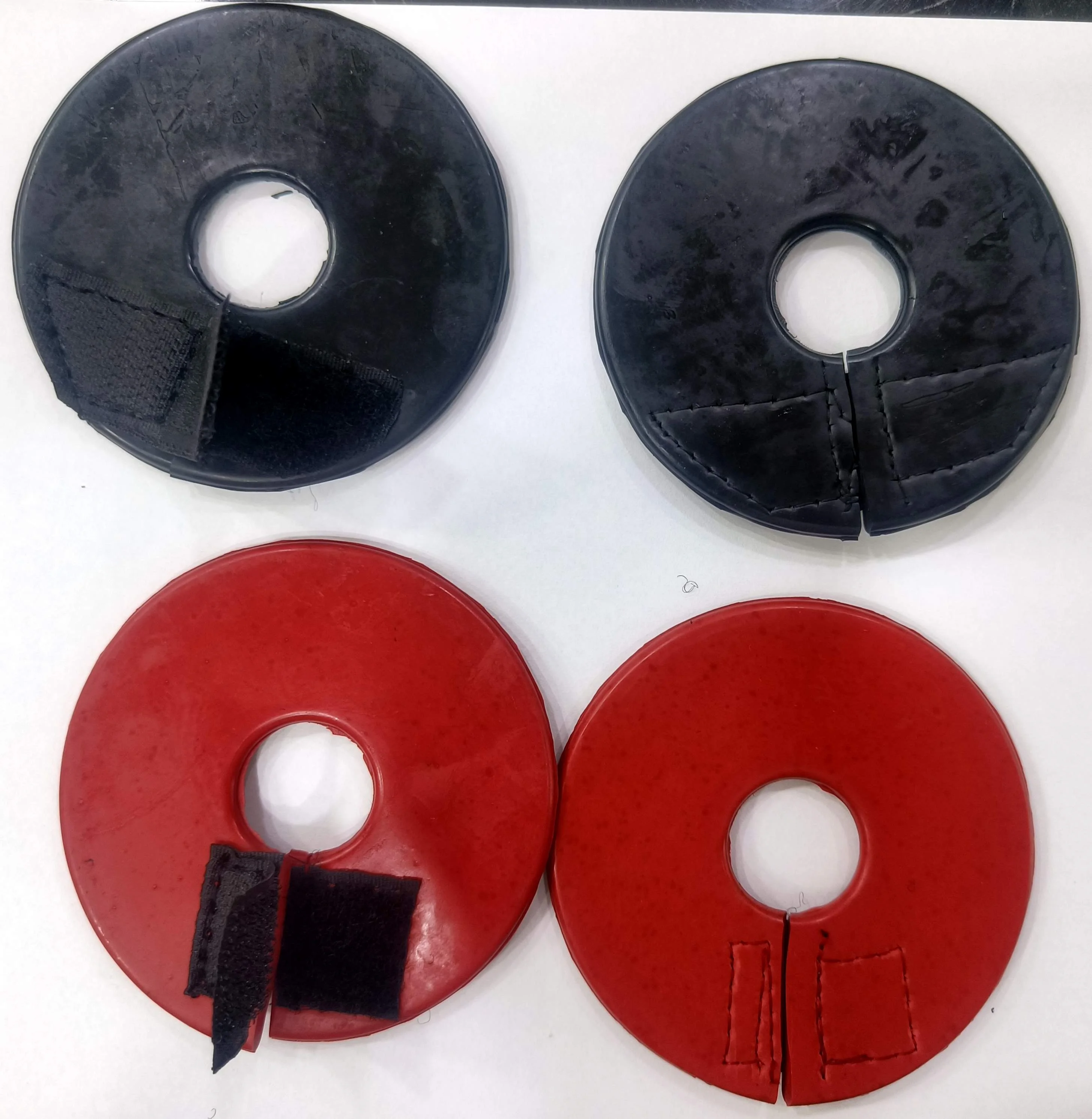LIGHTWEIGHT RUBBER BIT CHEEK GUARD WITH CLOSURE ATTACHMENT / CUSTOM DESIGN RUBBER CHEEK GUARD WITH CLOSURE