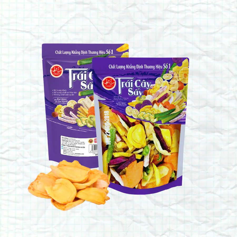 Natural dried fruits from Vietnam,  nutrient-dense, premium quality in bulk wholesale, for health-conscious and global markets
