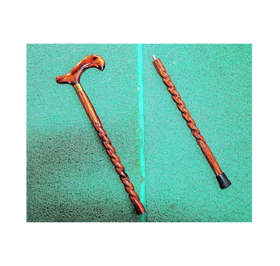 Top trending furniture Wood walking old man walking stick standard quality knife hands free crutch with sale product