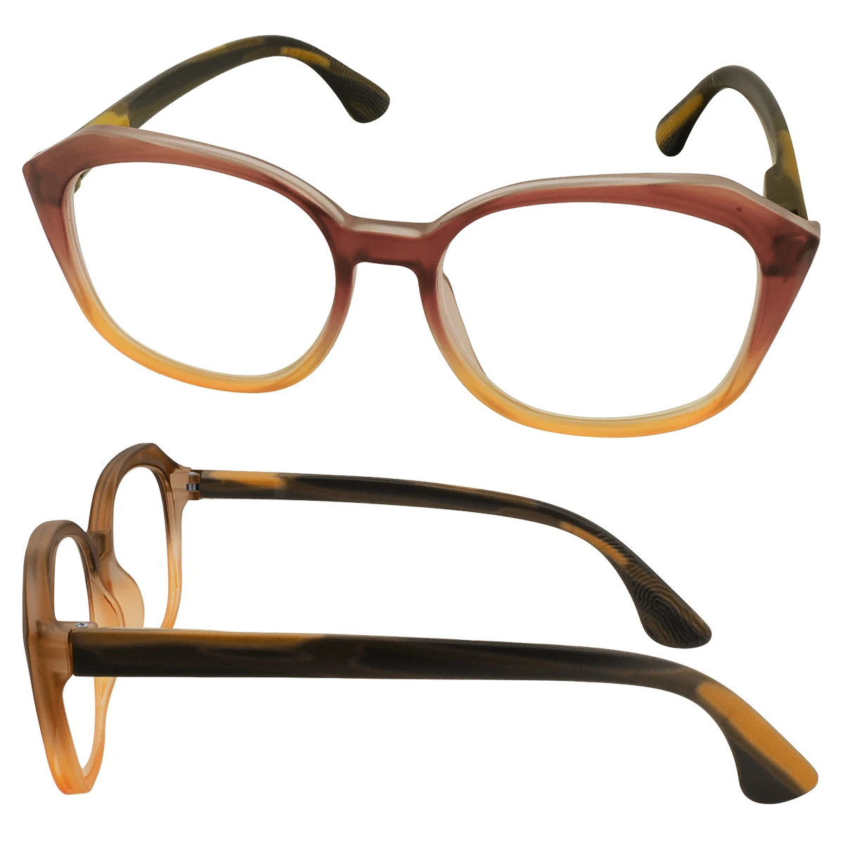 Trendy multi shape style eye protective blue light filter glasses with diopter available
