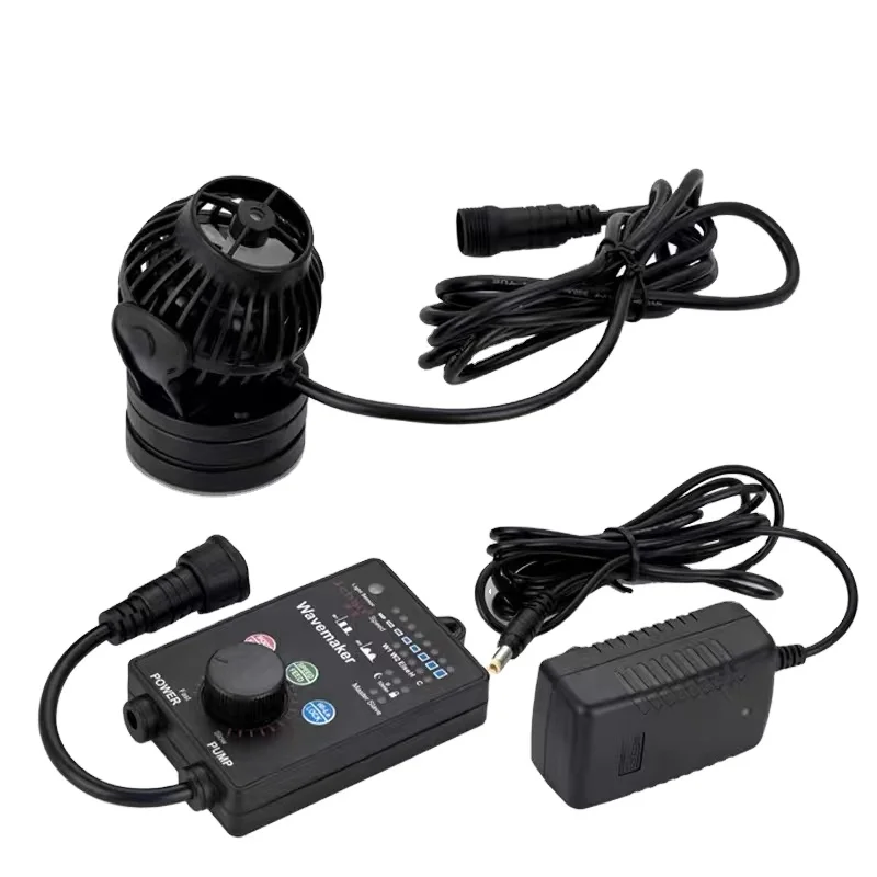 With Wire Control Magnet Bracket Flow Adjustable Aquarium Circulation Wavemaker Mute Maker Wave Pump