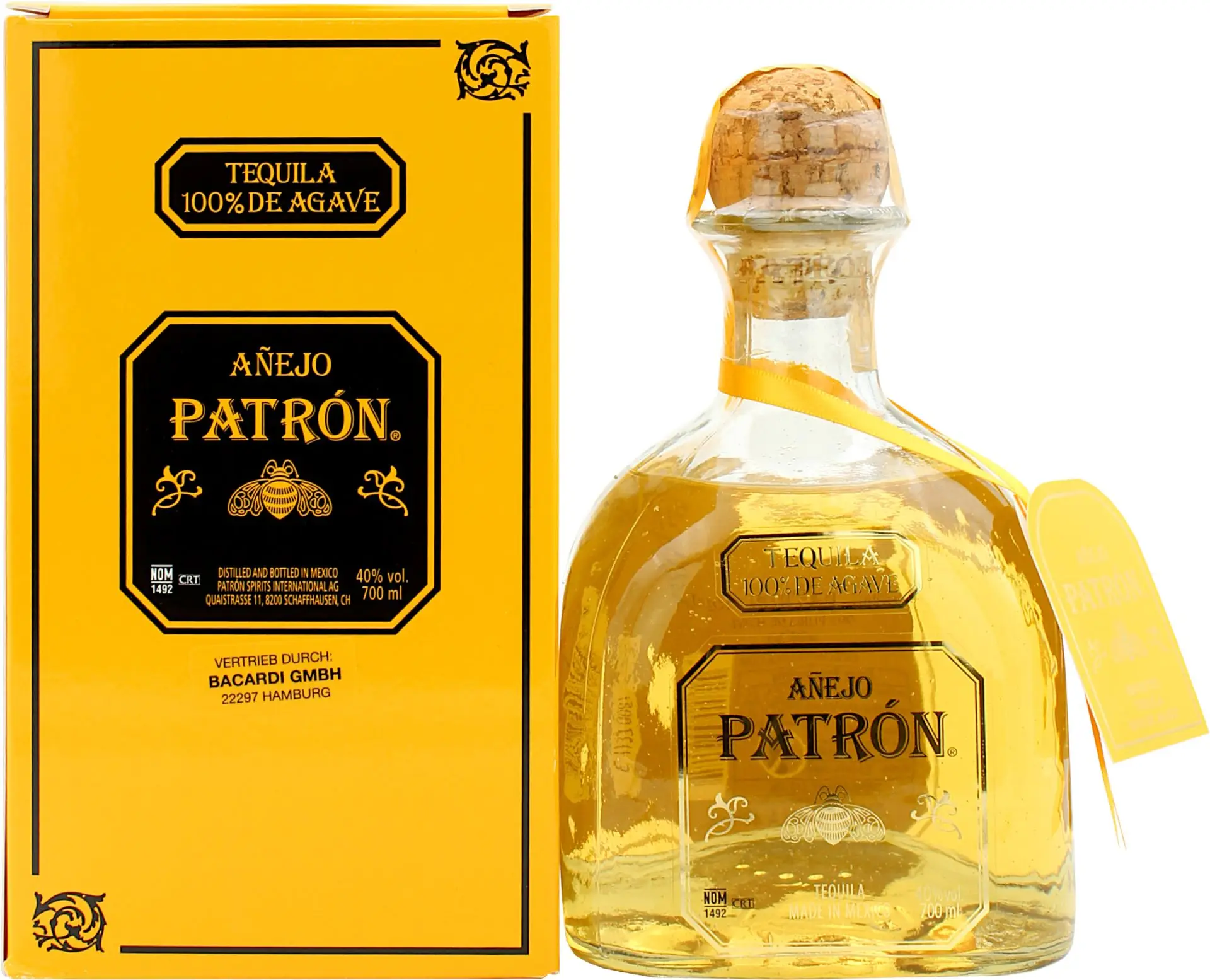 Super Premium Tequila Real Oak Golden Patron Silver Tequila 70cl