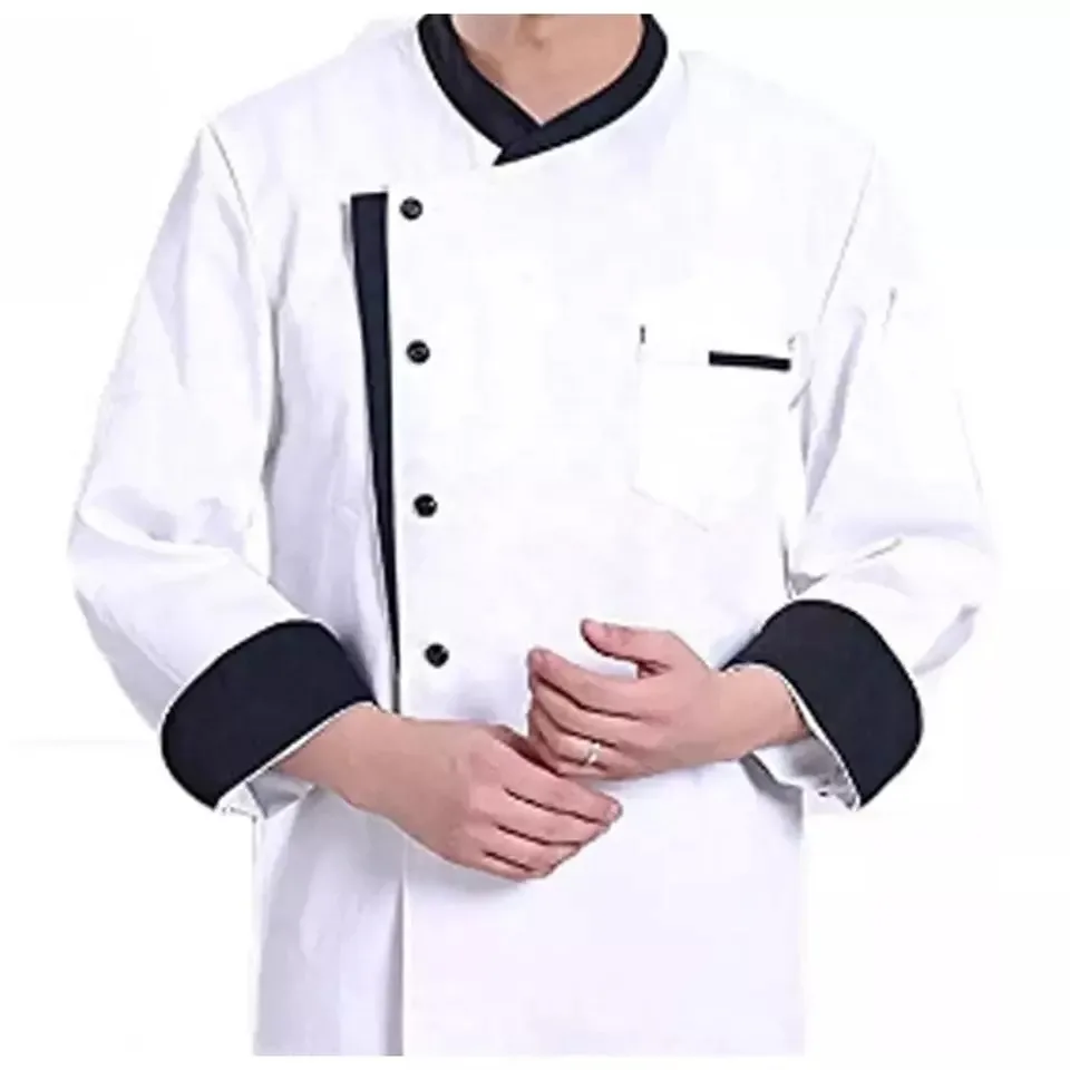New Fashion Long Or Short Sleeves Restaurant Hotel Coats Jackets Cooking Chef Clothes Uniforms