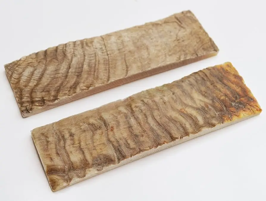 Pernium quality Ram Horn / Sheep Horn Knife Scales / Plates customized size hand by husnain crafts