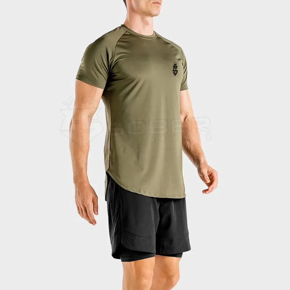 Top Quality Custom Men Gym T-Shirt Slim Fit Gym T-Shirt Seamless Gym T-Shirt for Men