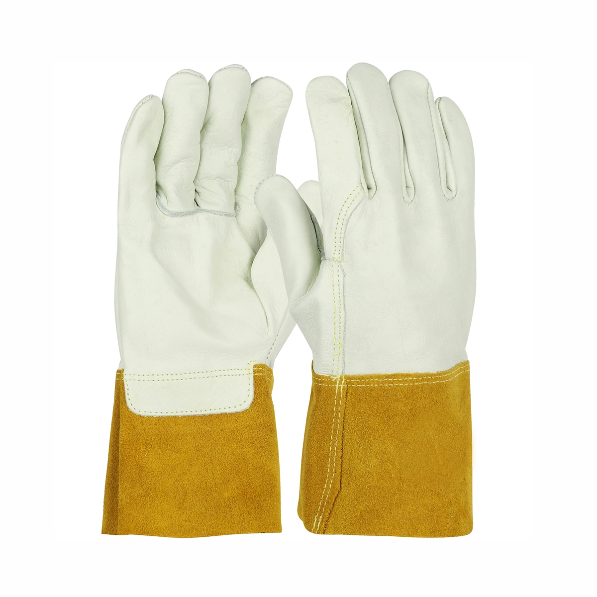 Hot Selling Your own logo Safety protector gloves New style OEM Services Breathable Customized Welding gloves calver lining