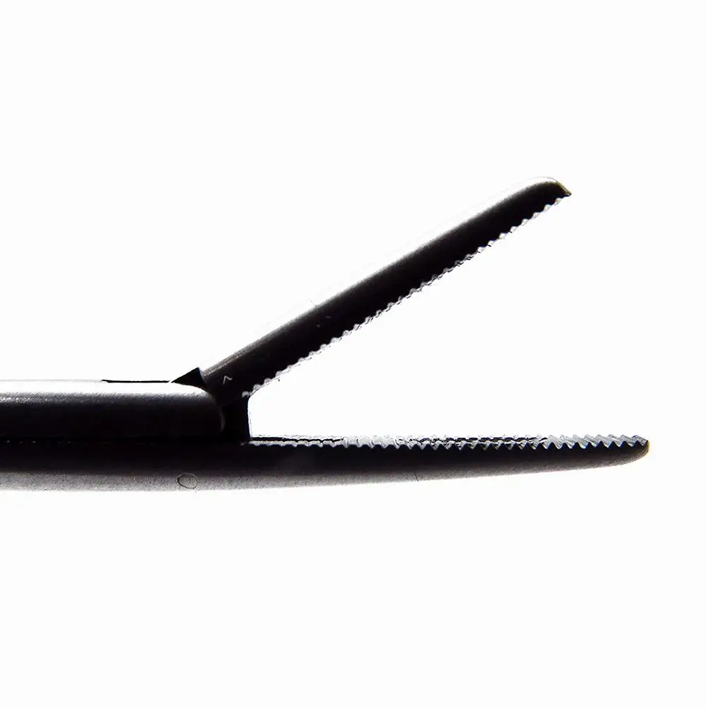 High quality ENT Surgical Ear Forceps Serrated End 1.6mm Stainless Steel Alligator Forceps 8 Inch Medical Forceps