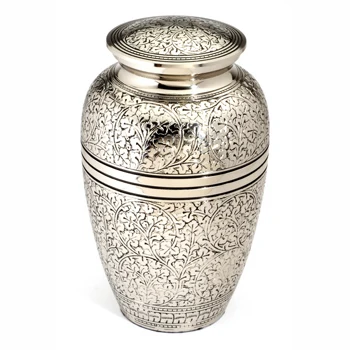 Shiny Finished Custom Keepsake Urns For Adults And Babies Wholesale Unique Human Cremation Ceramic Hand Urn