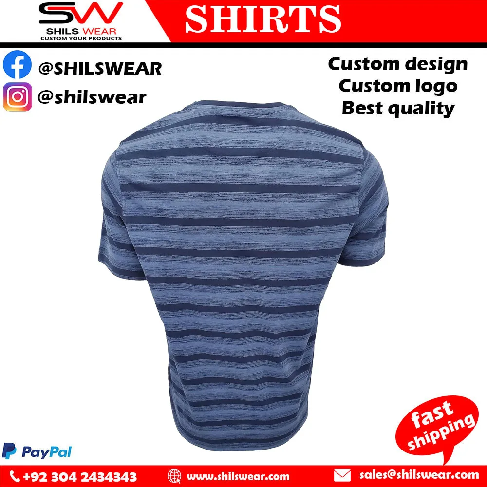 New Design High Quality Gym t Shirt Quick Dry Sport Fitness Men Stylish T-shirt for