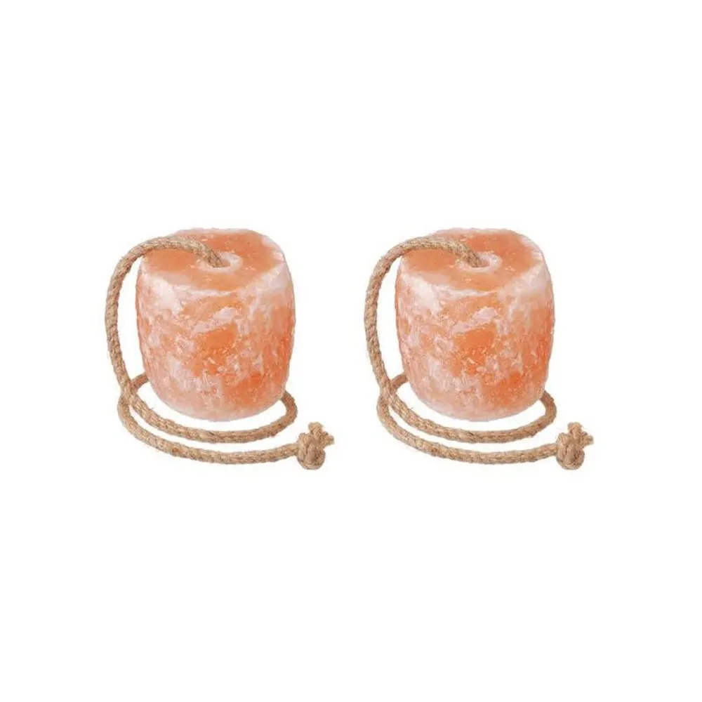 Natural Himalayan Pink Animal Licking Salt Block With Rope For Animals