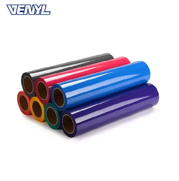 Non Sticky Heat Transfer Vinyl Pu Flex htv Vinyl high quality Film Vinyl Textile Htv For Cloth