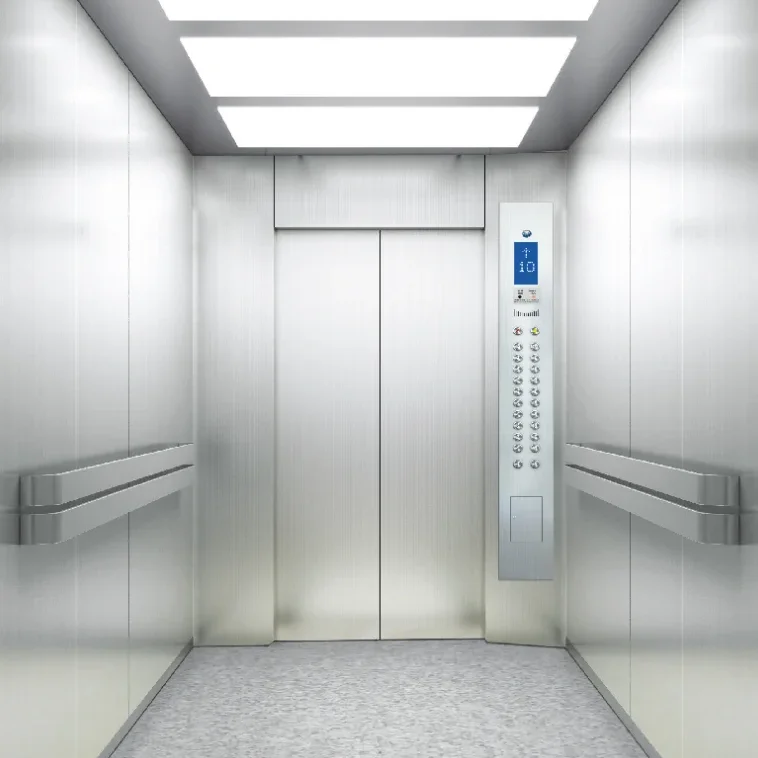 MSDS AC VVVF Drive Type 1600kg Load Capacity Disabled Elevator Hospital Elevator Bed Lift