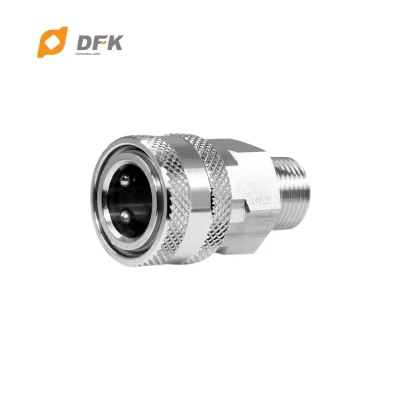 Прямой сквозной быстроразъемный соединитель Штекерный разъем